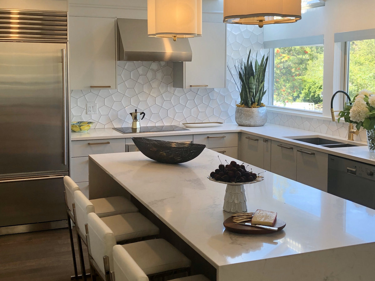 Luxury kitchen renovation design in Vancouver BC